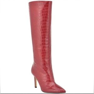 Guess Women’s Dayton 2 Faux Leather Pointed Toe Mid-Calf Boots